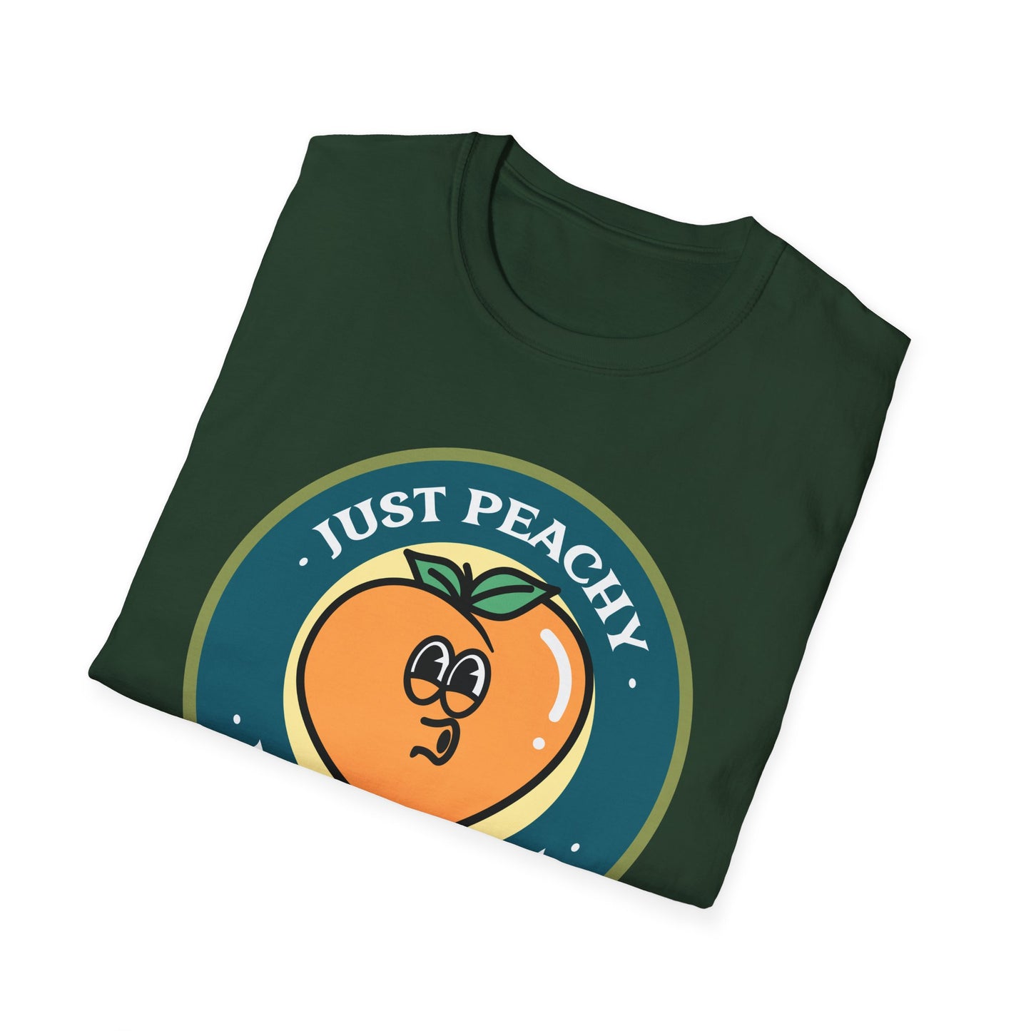 Food Tees, Funny Food T Shirts, Funny T Shirts, Shirt with Fruits, Shirt with Peach