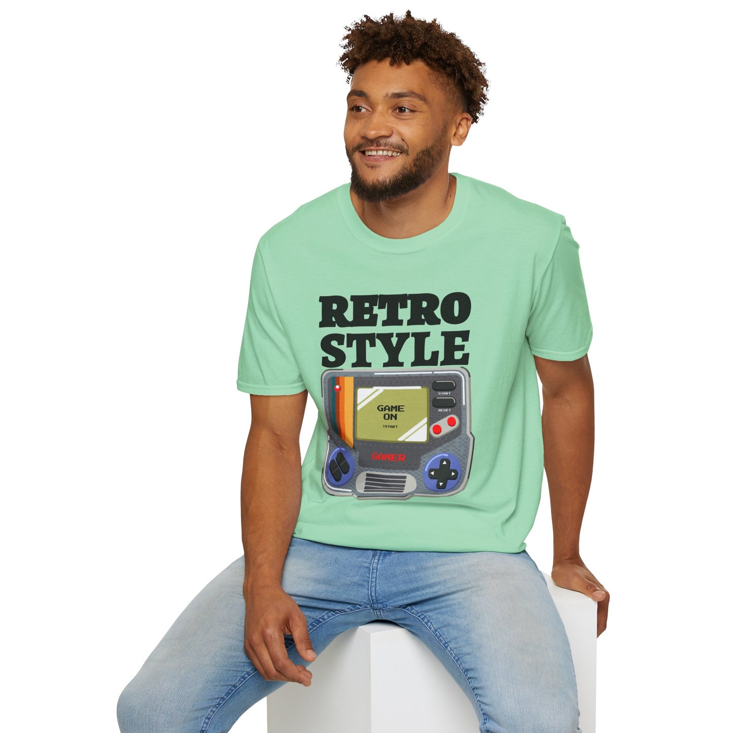 Retro T Shirt, Retro Design Shirt, Retro Art Tee Shirt, T-shirt with Retro Style
