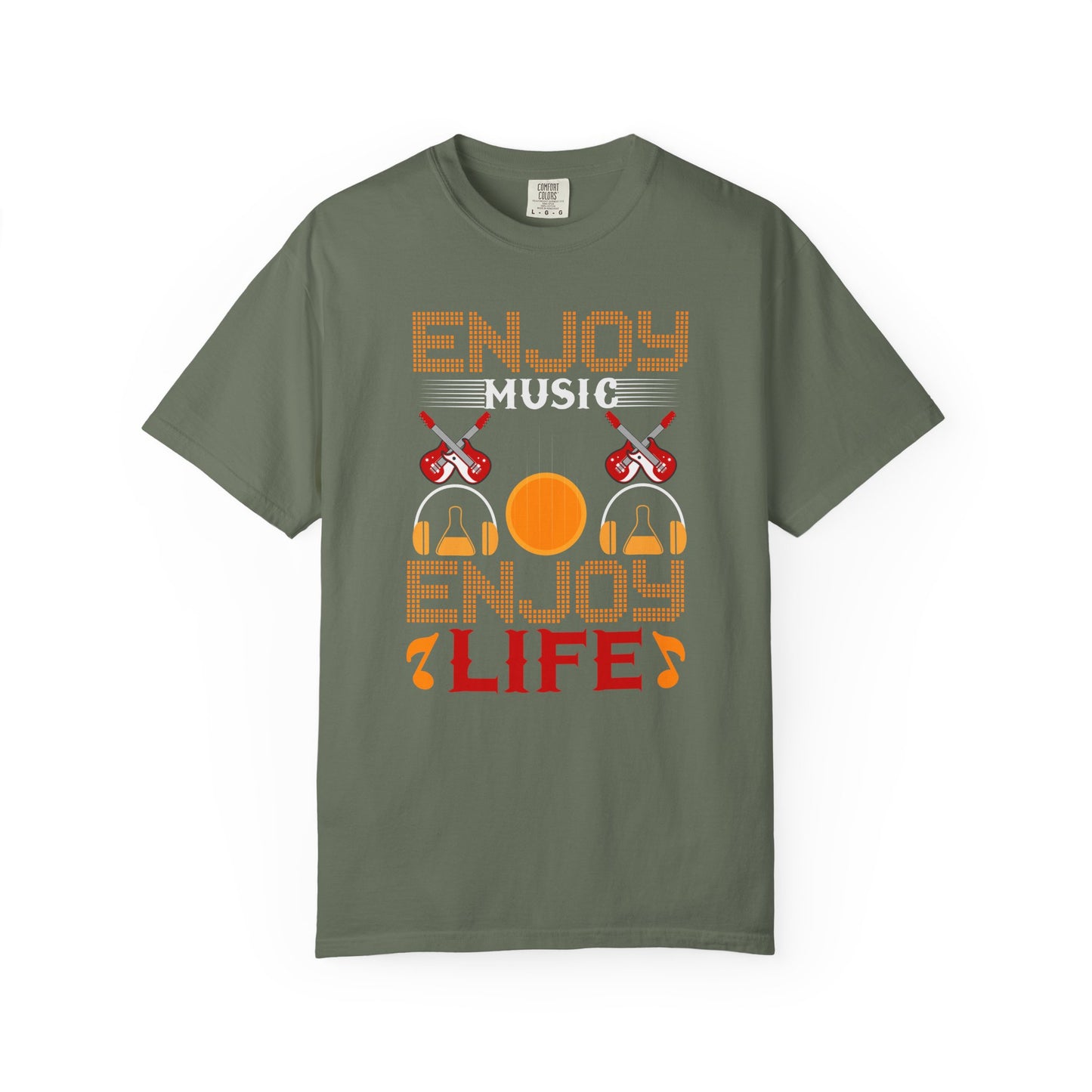 Music Graphic Design Unisex Cotton T-shirt 049