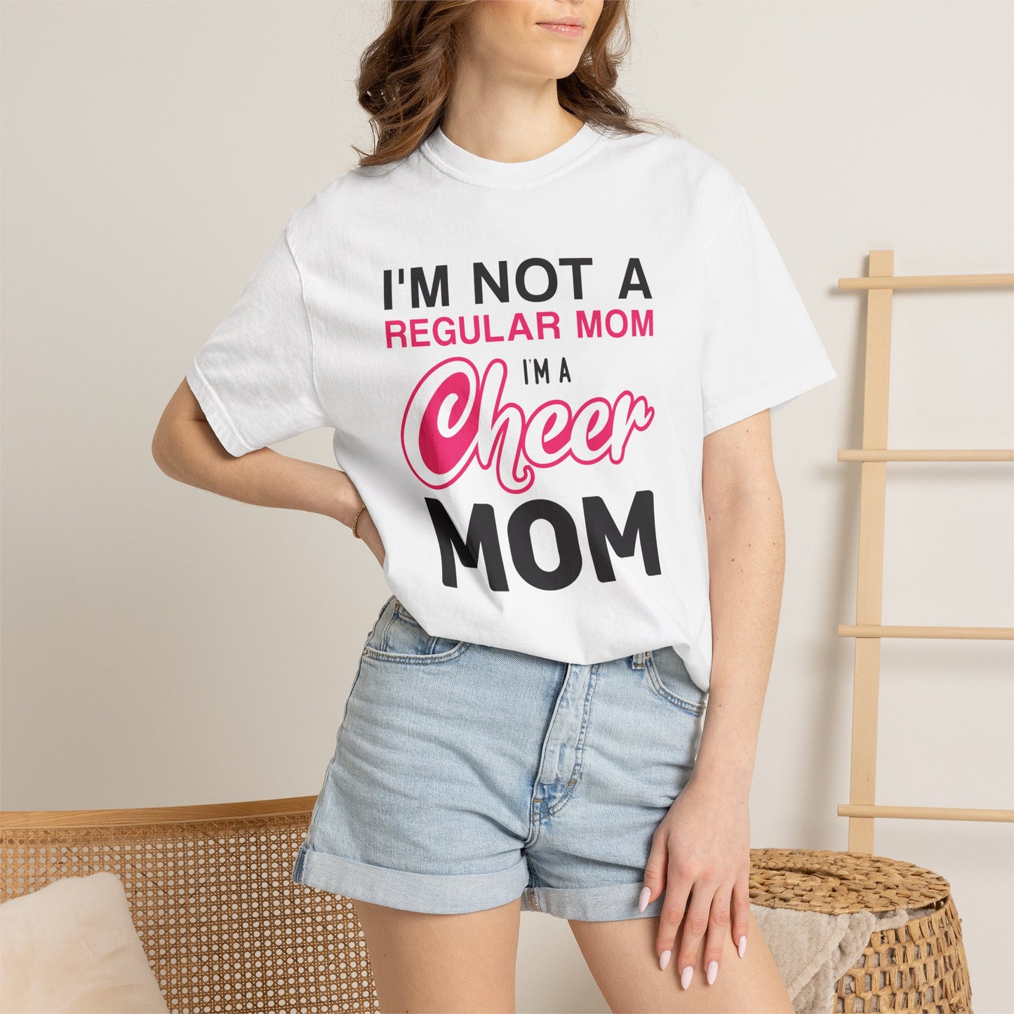 Mom T-shirt Mother's Day Mama Tee Unisex Comfort Colors Garment-Dyed Cotton h23