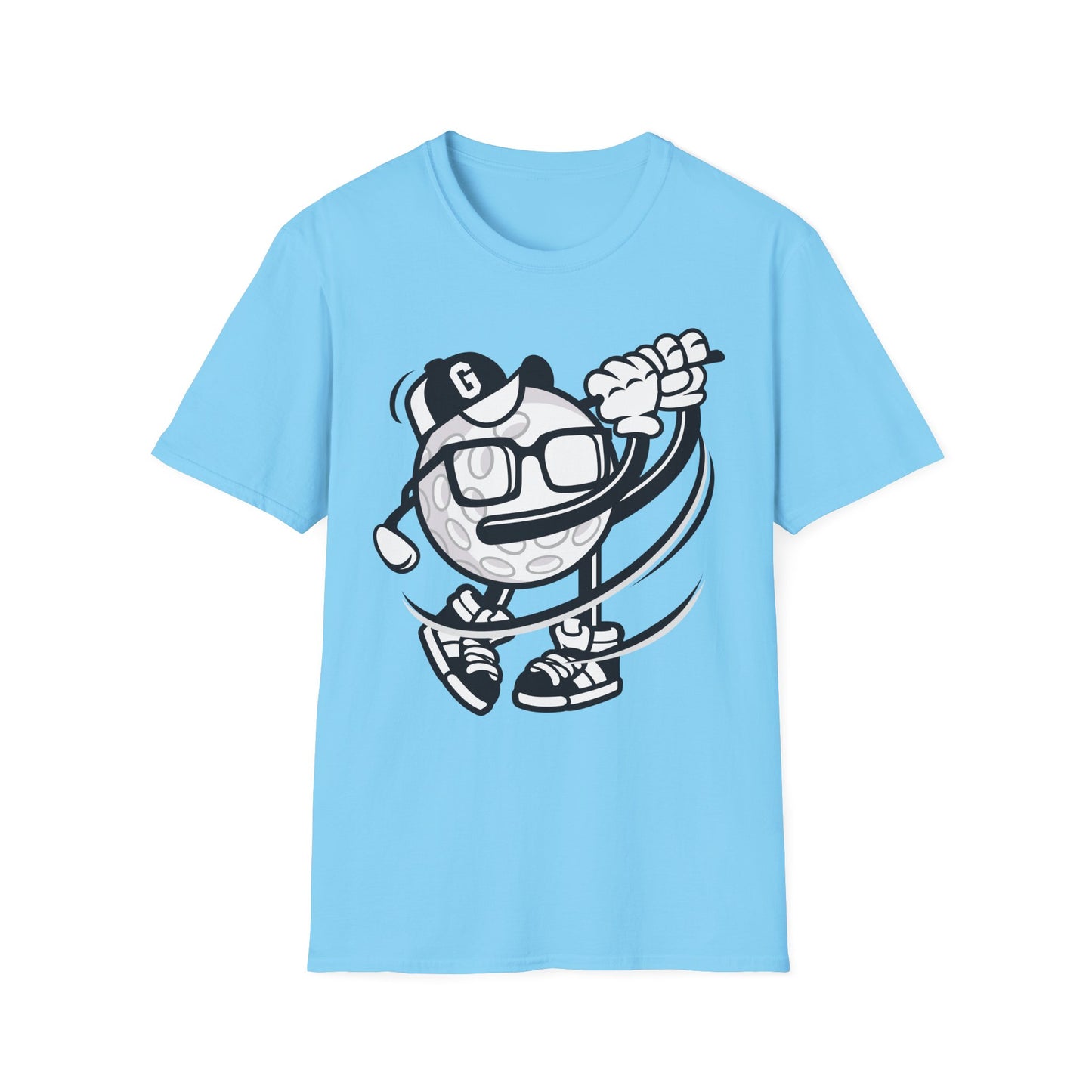Cartoon T Shirt Animation T Shirt Funny Tee Shirt Gildan Softstyle 64000 Unisex Comfort