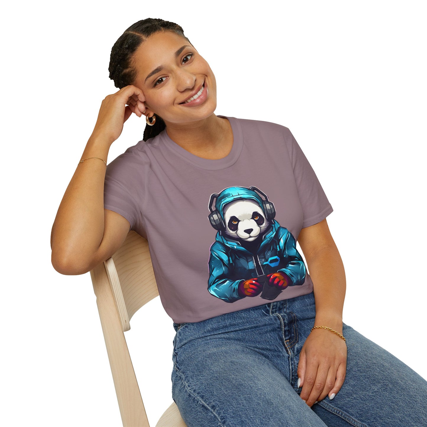 Animals Tees, Funny Animals Shirt, T Shirts with Funny Animals, T-Shirt with Panda, Panda Tees