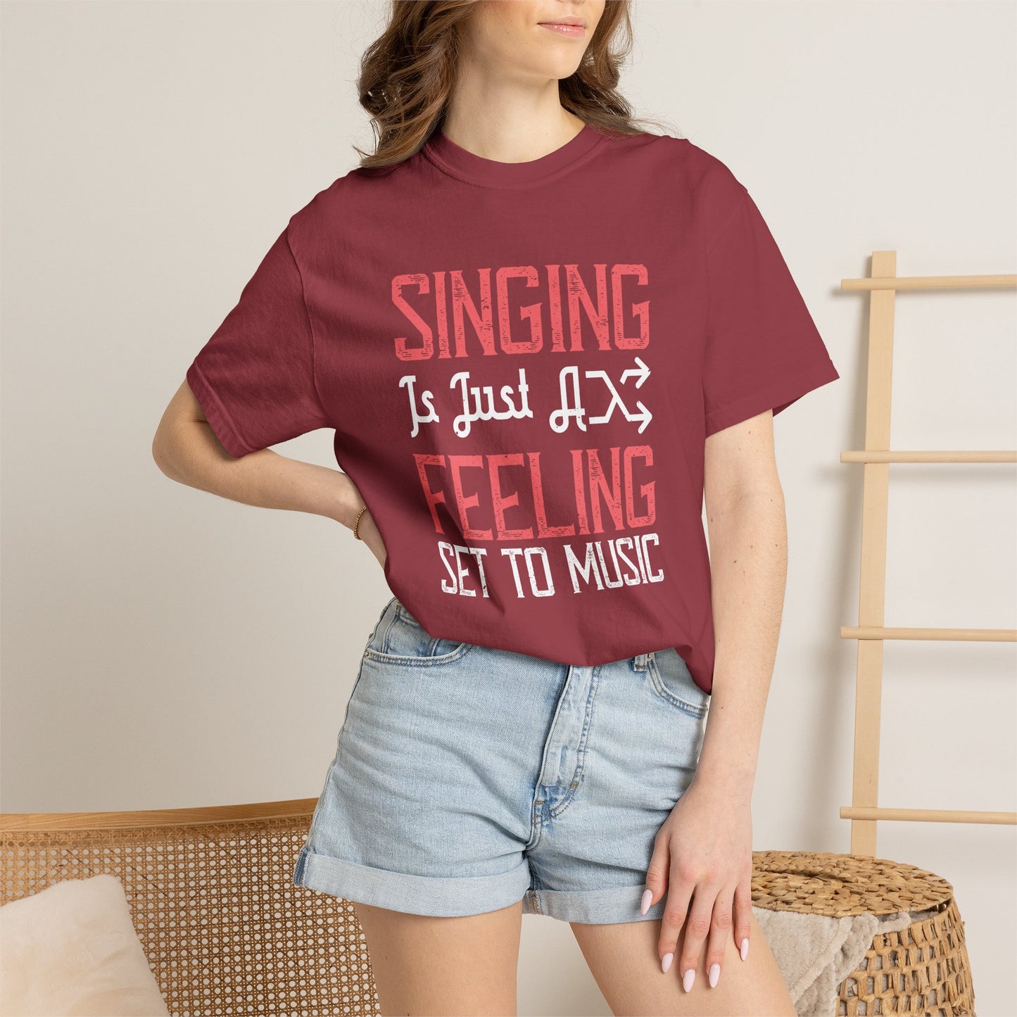 Music Graphic Design Unisex Cotton T-shirt  m43
