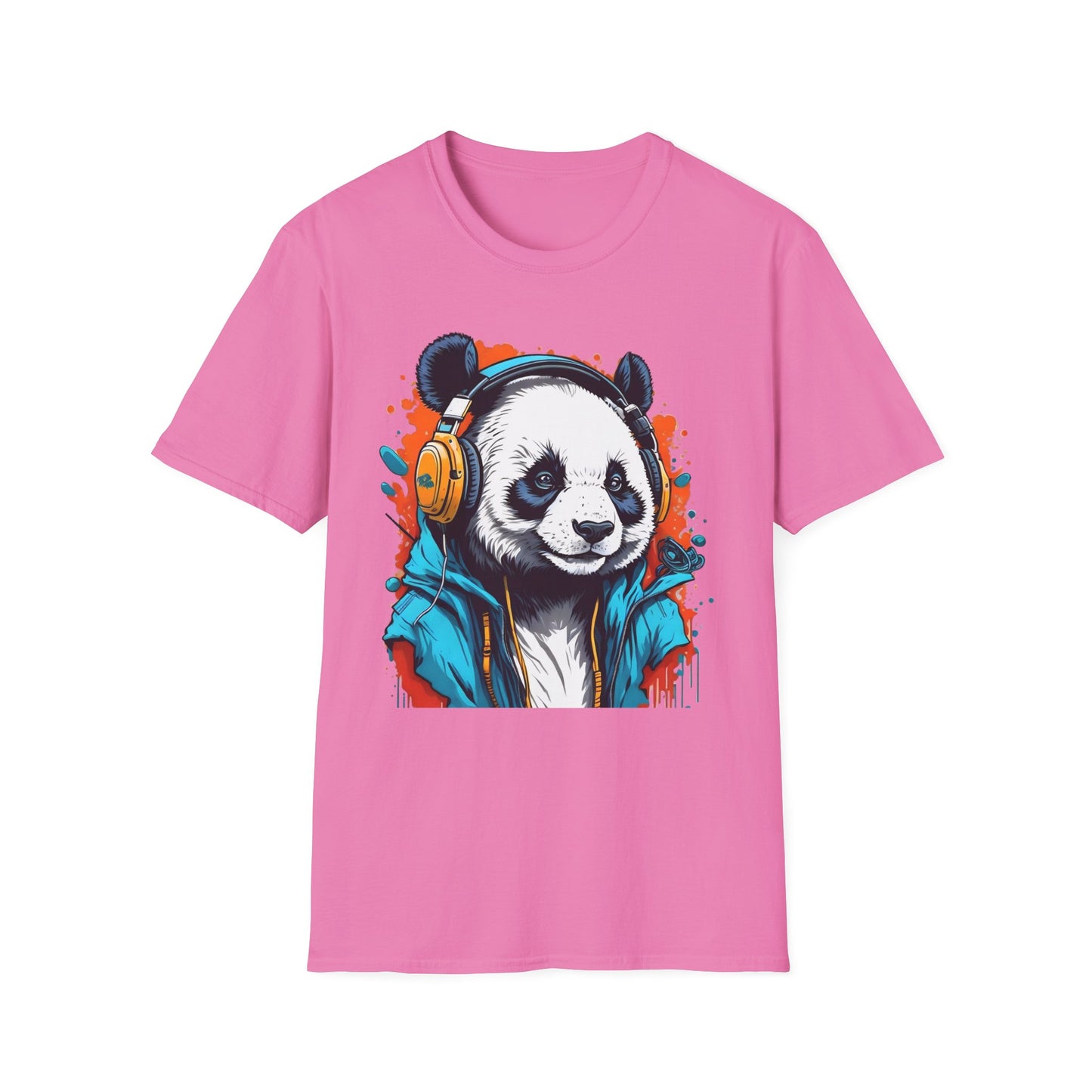 Animals Tees, Funny Animals Shirt, T Shirts with Funny Animals, T-Shirt with Panda, Panda Tees
