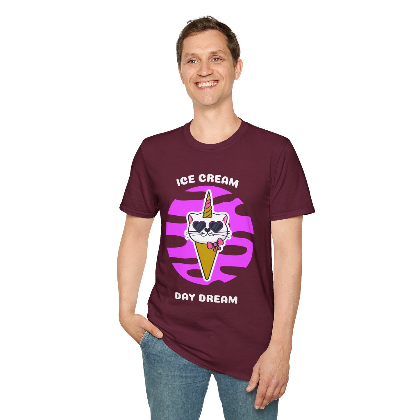 Food Tees, Funny Food T Shirts, Funny T Shirts, Shirt with Food, Junk Food Tees, Shirt with Ice Cream, Ice Cream T-Shirt