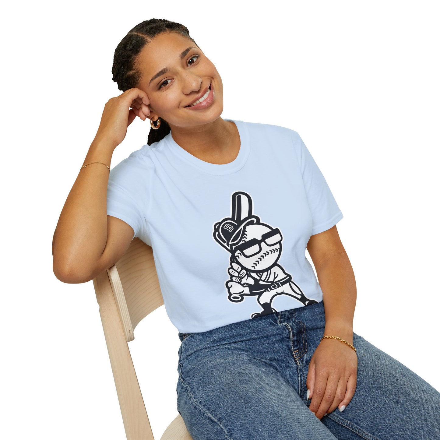 Cartoon T Shirt Animation T Shirt Funny Tee Shirt Gildan Softstyle 64000 Unisex Comfort