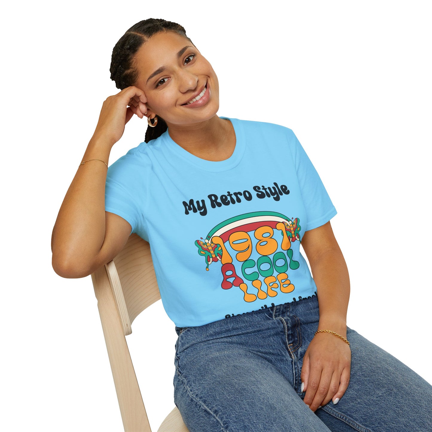 Retro T Shirt, Retro Design Shirt, Retro Art Tee Shirt, T-shirt with Retro Style