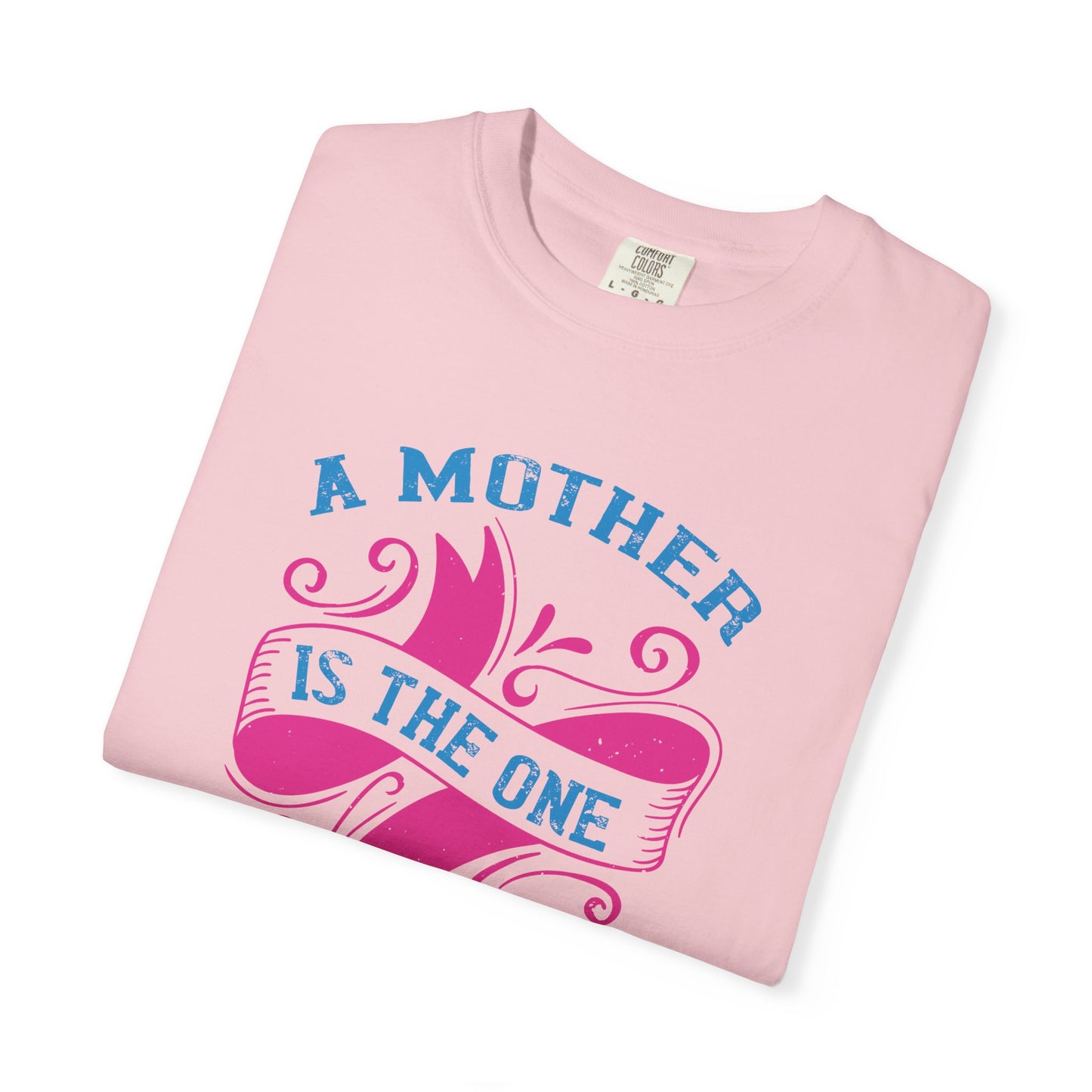 Mom T-shirt Mother Day Mama Tee Unisex Comfort Colors Garment-Dyed Cotton h54