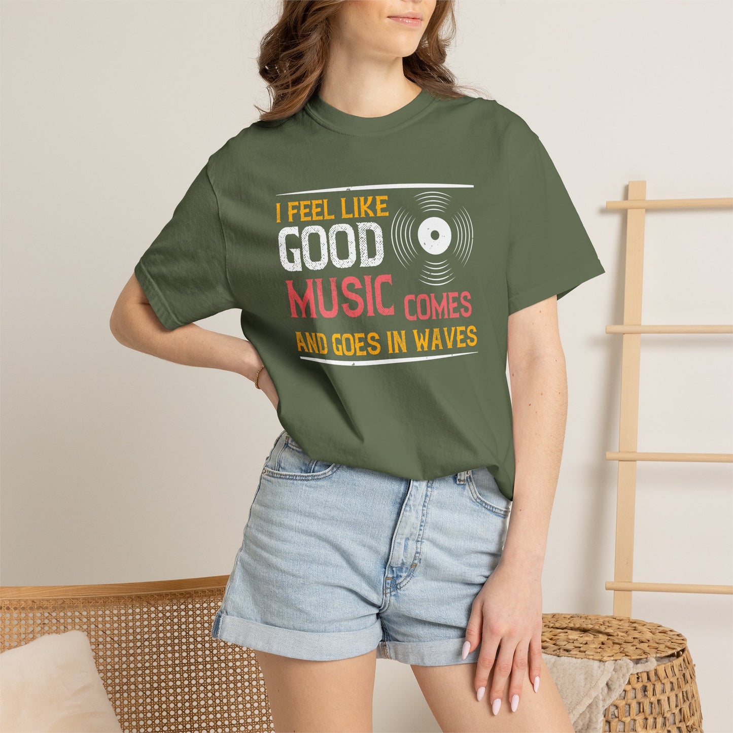Music Graphic Design Unisex Cotton T-shirt m8