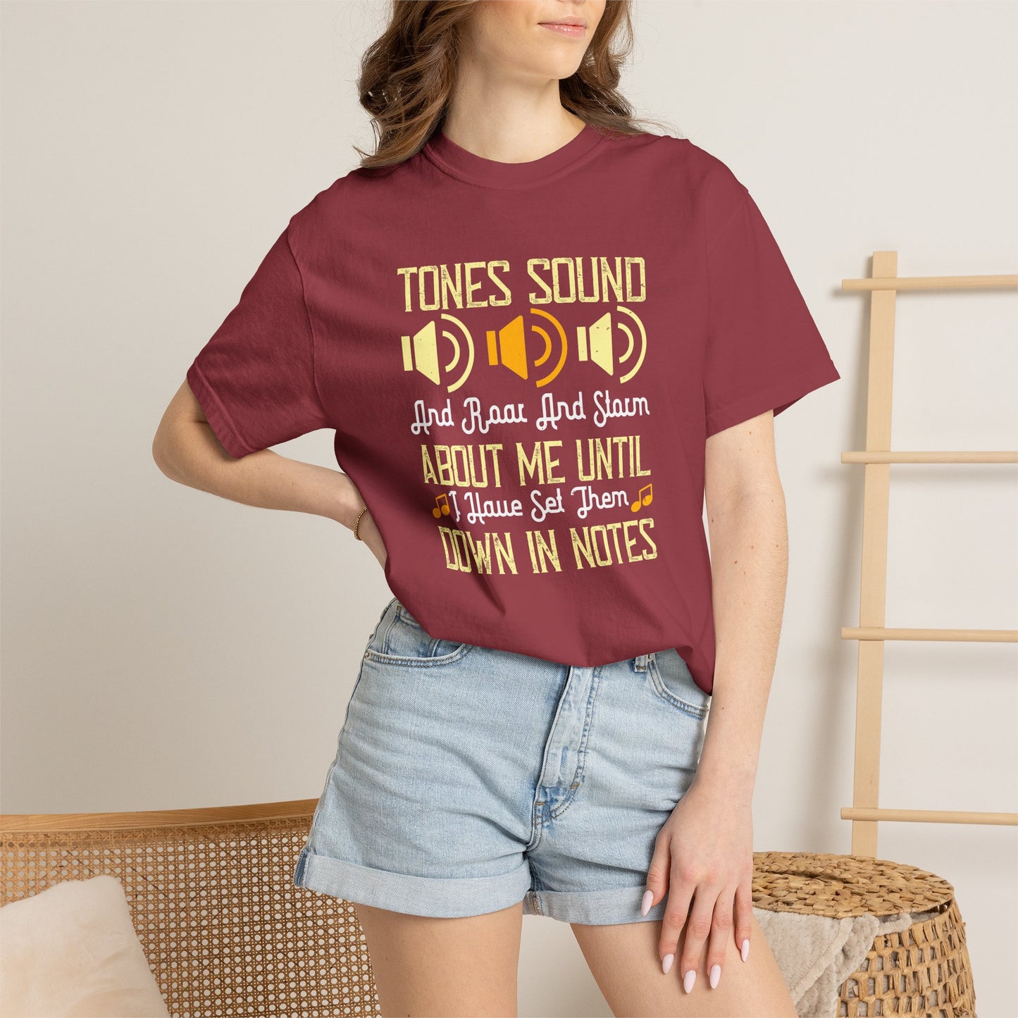Music Graphic Design Unisex Cotton T-shirt m47