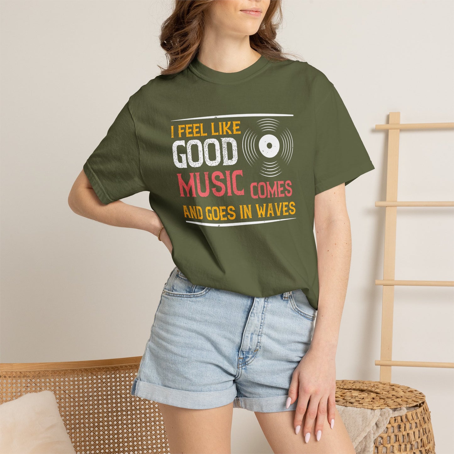 Music Graphic Design Unisex Cotton T-shirt m8