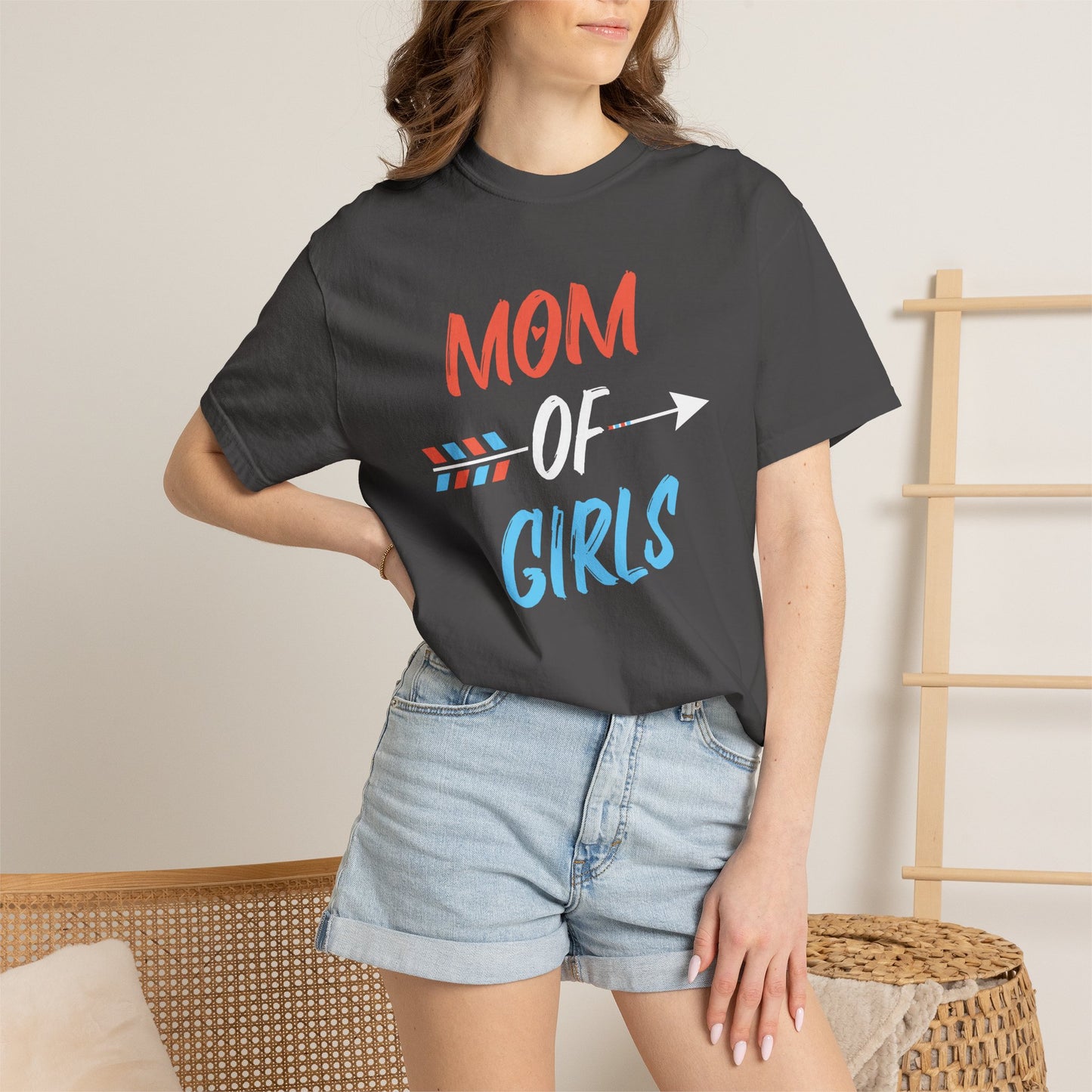 Mom T-shirt Mother's Day Mama Tee Unisex Comfort Colors Garment-Dyed Cotton h17