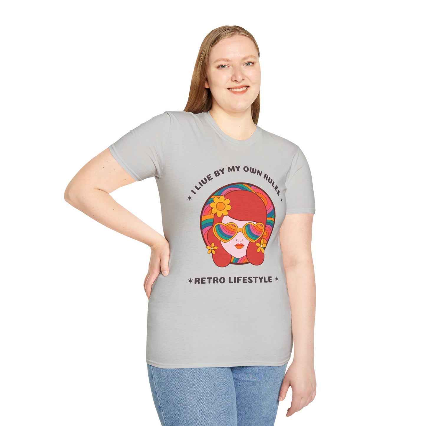 Retro T Shirt, Retro Design Shirt, Retro Art Tee Shirt, T-shirt with Retro Style