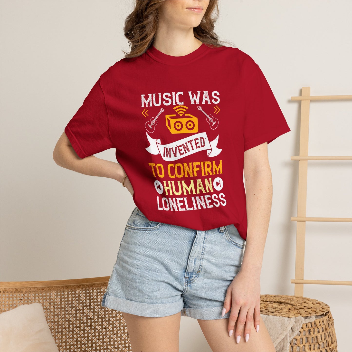Music Graphic Design Unisex Cotton T-shirt m38