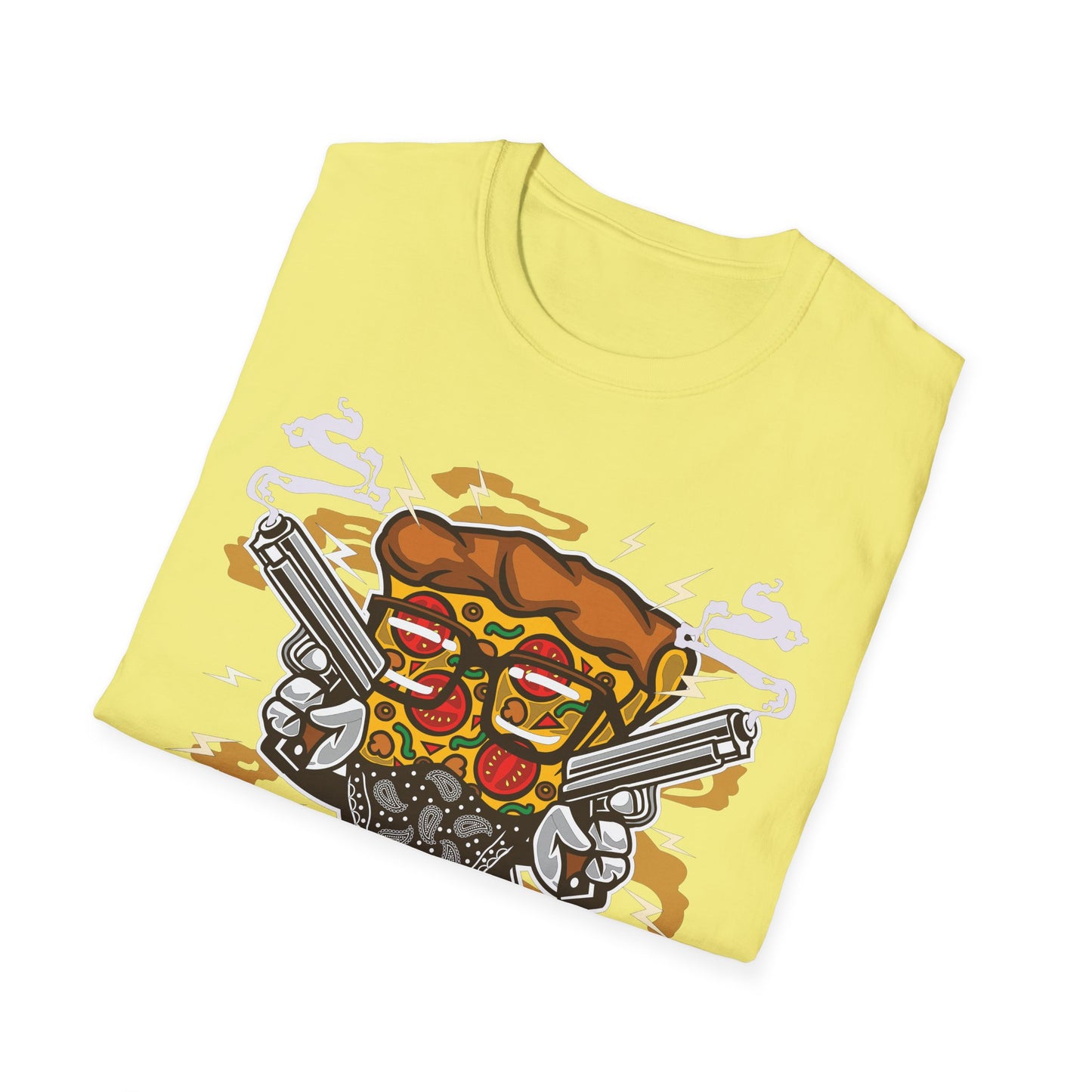 Cartoon Animation Tee Shirt Unisex Funny Graphic Gildan Softstyle 64000 Cotton Tee