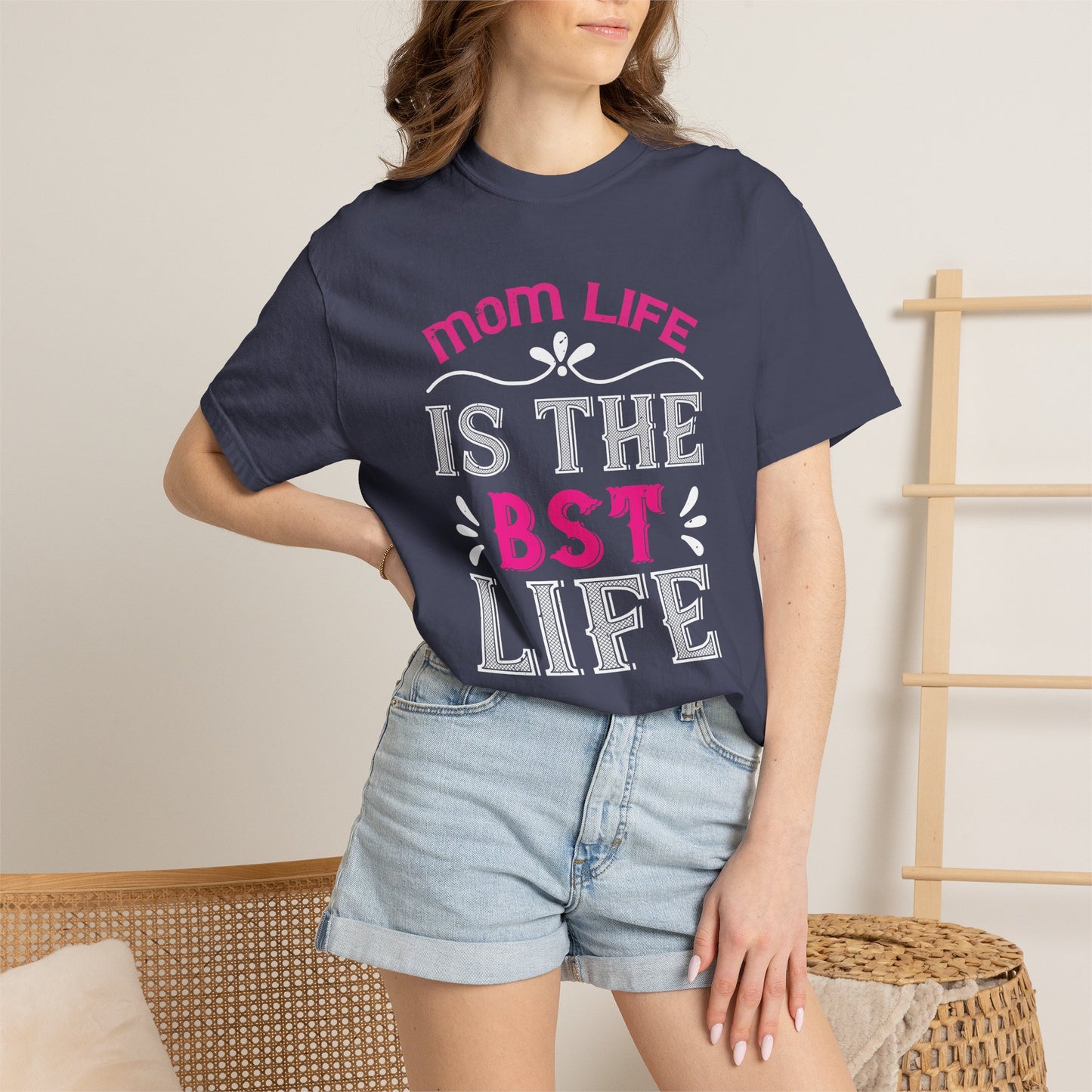 Mom T-shirt Mother Day Mama Tee Unisex Comfort Colors Garment-Dyed Cotton h79