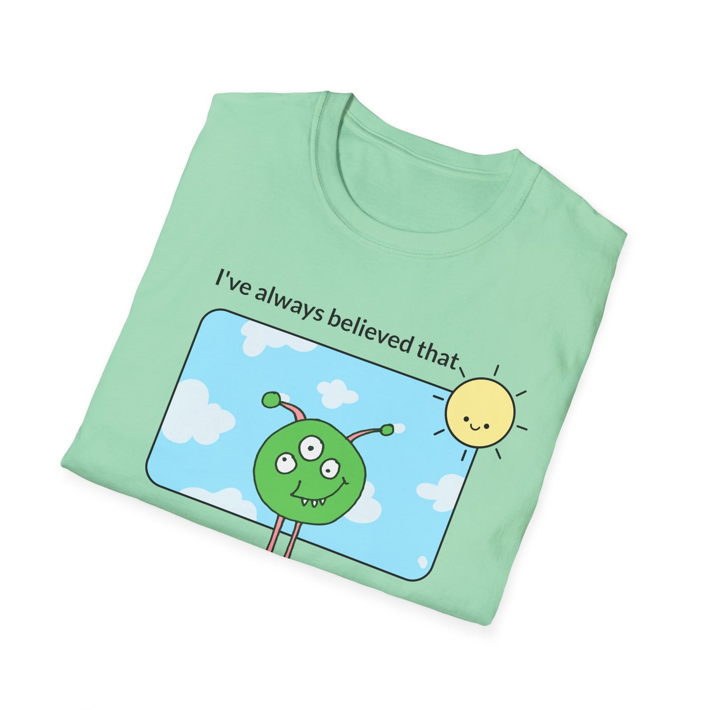 Funny T Shirts, UFO Tees, Funny Aliens Shirt - 26