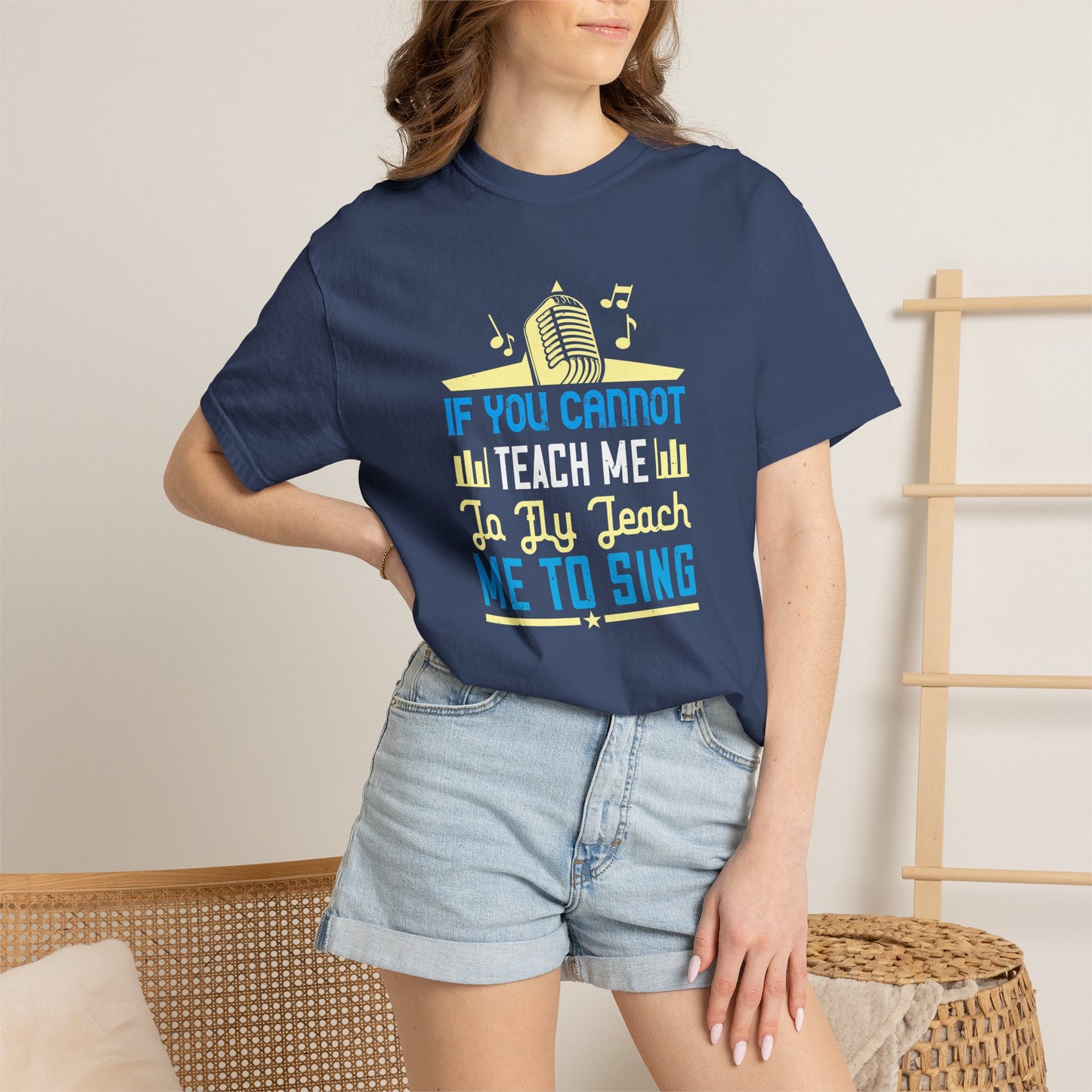 Music Graphic Design Unisex Cotton T-shirt m18