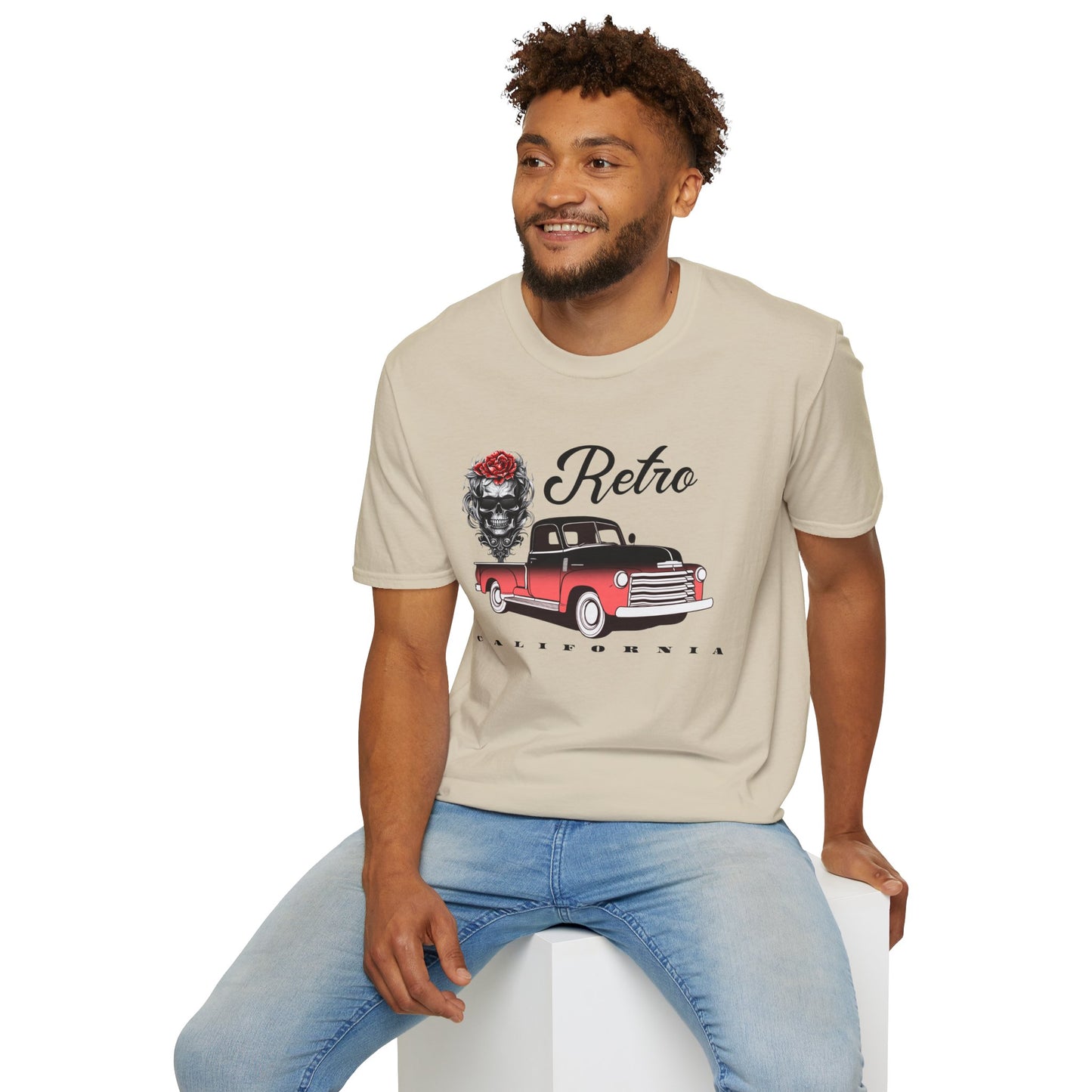 Retro T Shirt, Retro Design Shirt, Retro Art Tee Shirt, T-shirt with Retro Style