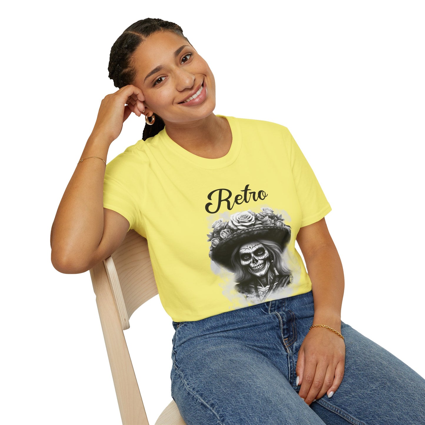 Retro T Shirt, Retro Design Shirt, Retro Art Tee Shirt, T-shirt with Retro Style