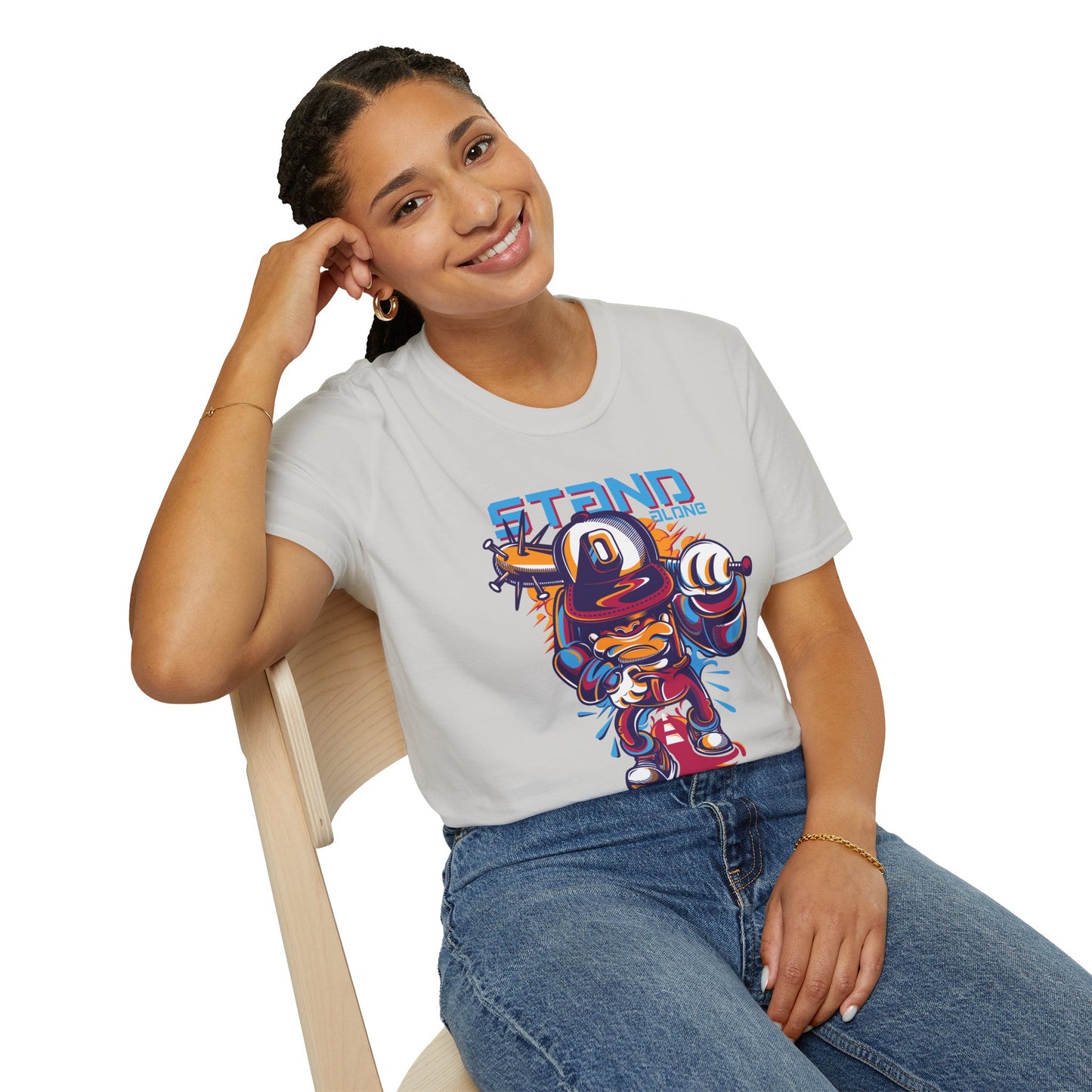 Cartoon T Shirt, Animation Design Shirt, Art Design T-Shirt, T Shirt with Graphic Design 119