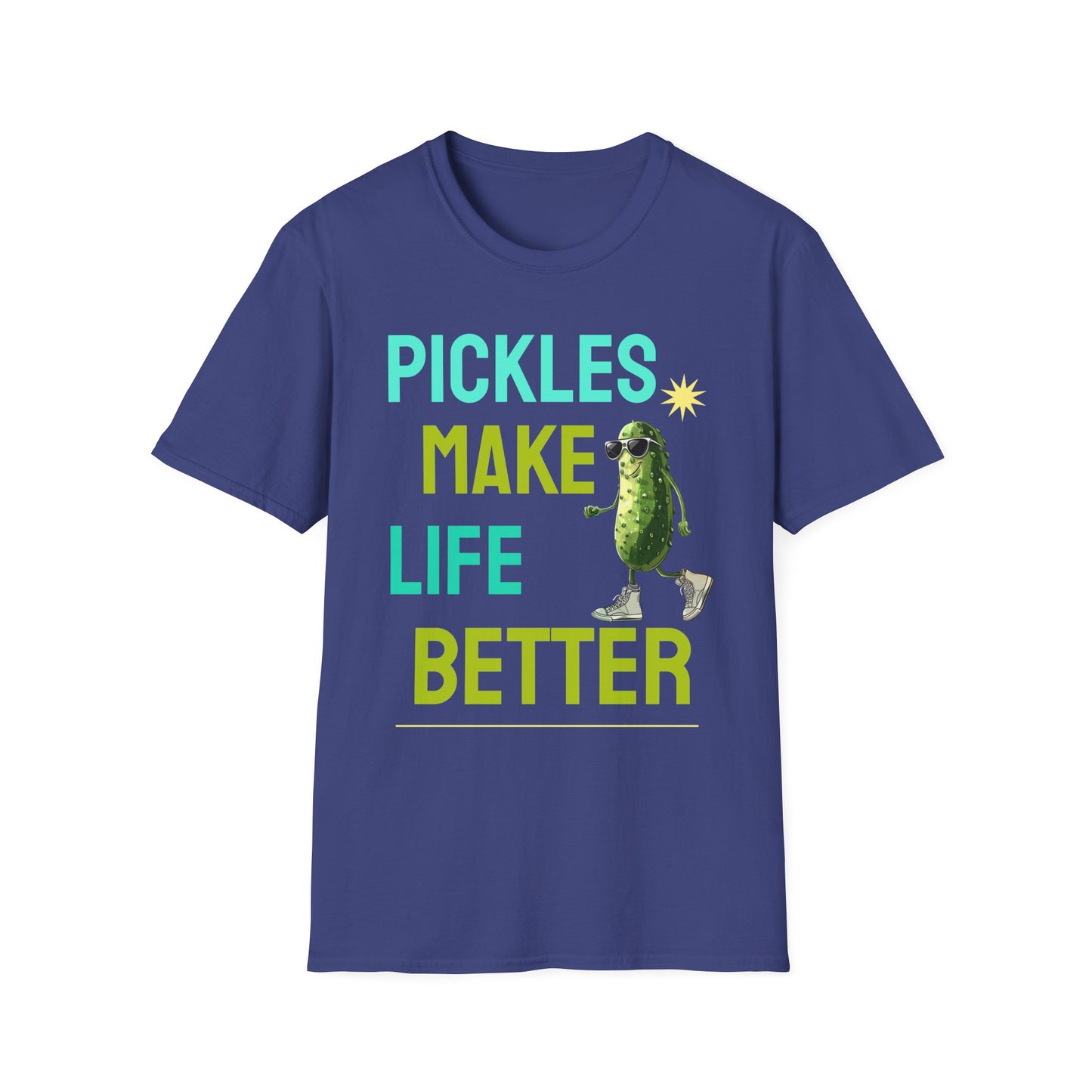 Food Tees, Funny Food T Shirts, Funny T Shirts, Shirt with Vegetables, Shirt with Pickle