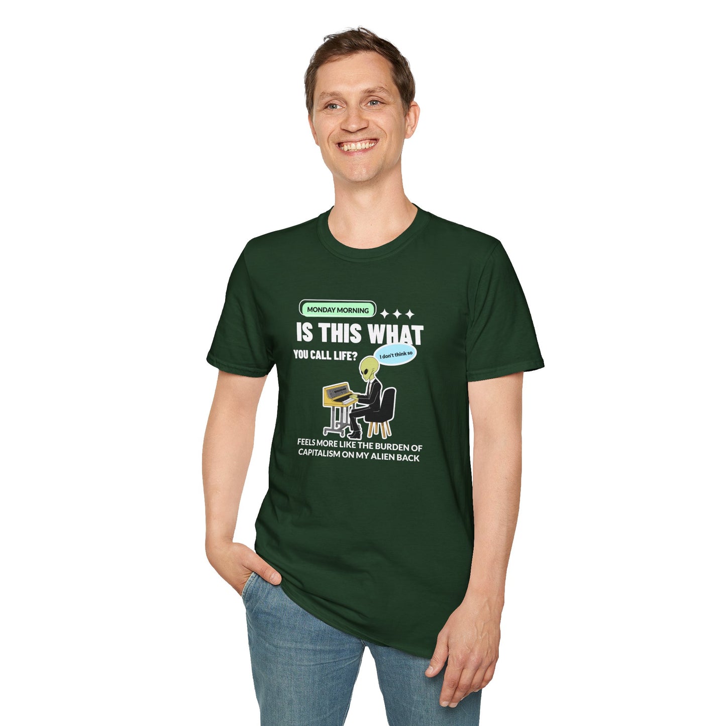 Funny T Shirts, UFO Tees, Funny Aliens Shirt - 32