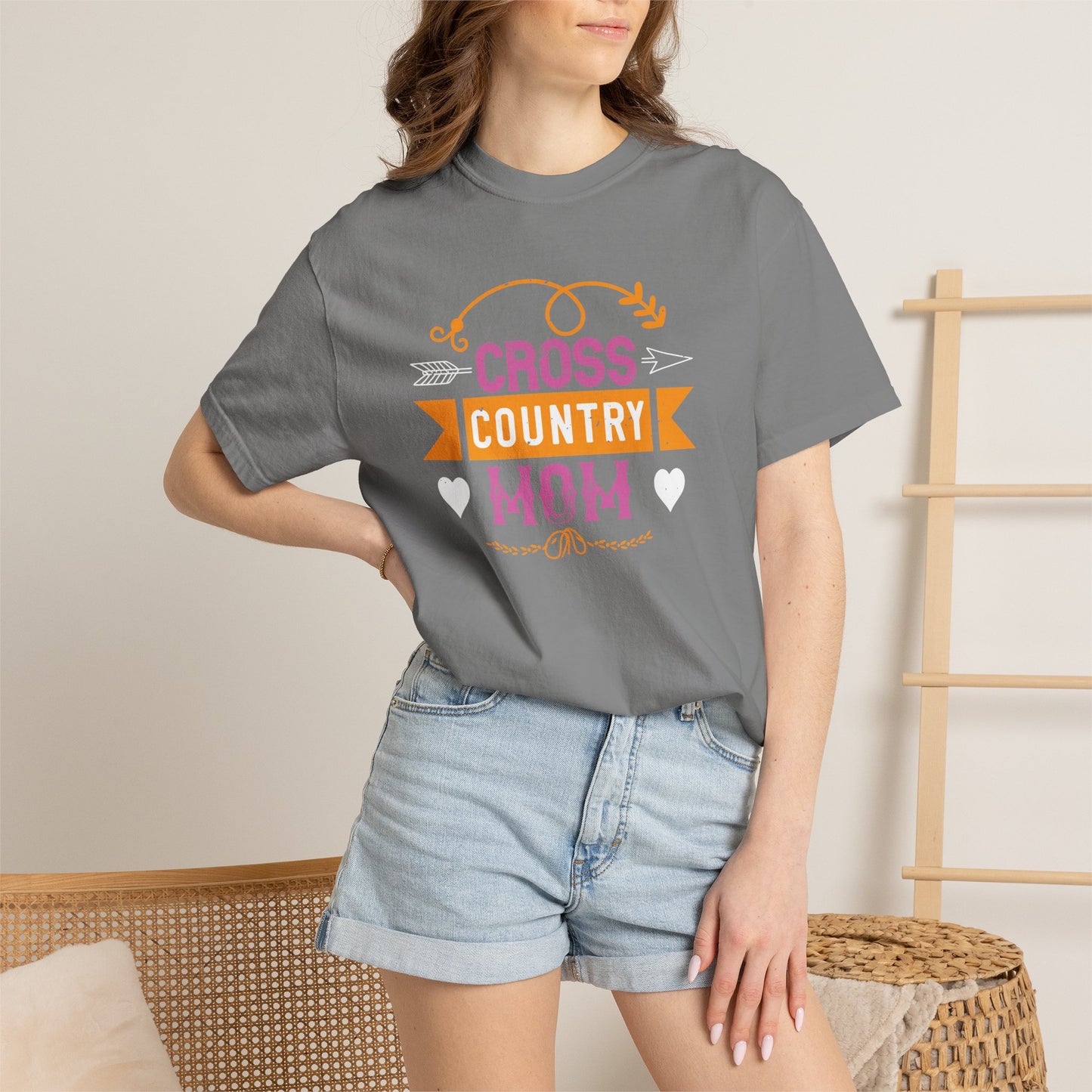 Mom T-shirt Mother Day Mama Tee Unisex Comfort Colors Garment-Dyed Cotton h68