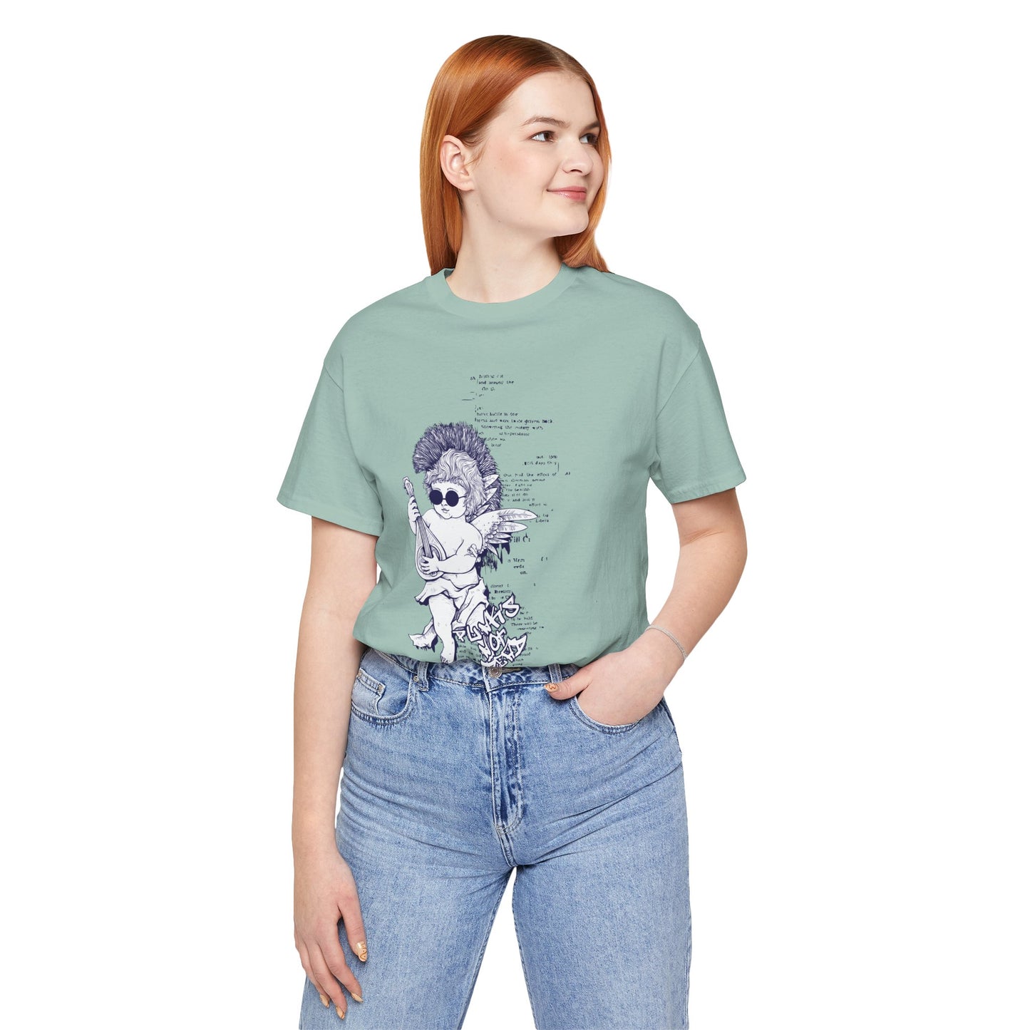 Punk Rock Vintage Graphic Unisex Cotton T-Shirt r37