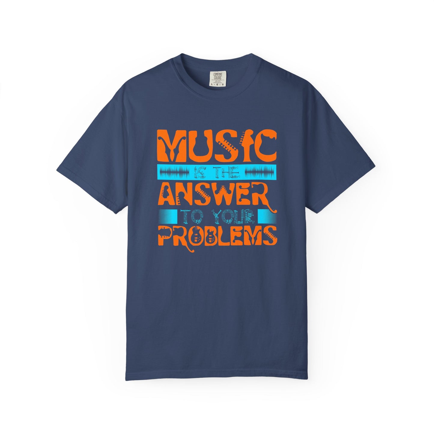 Music Graphic Design Unisex Cotton T-shirt 073