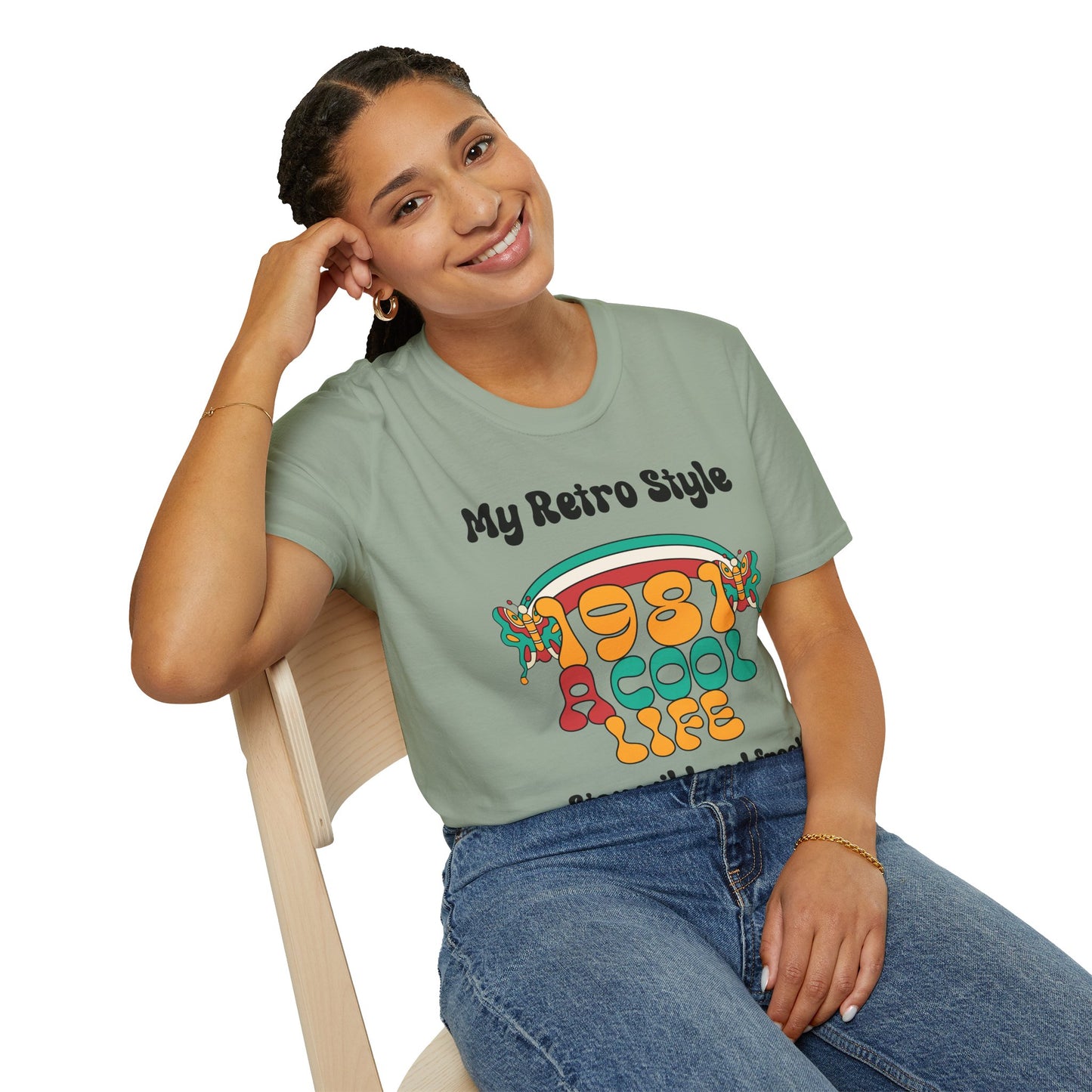 Retro T Shirt, Retro Design Shirt, Retro Art Tee Shirt, T-shirt with Retro Style