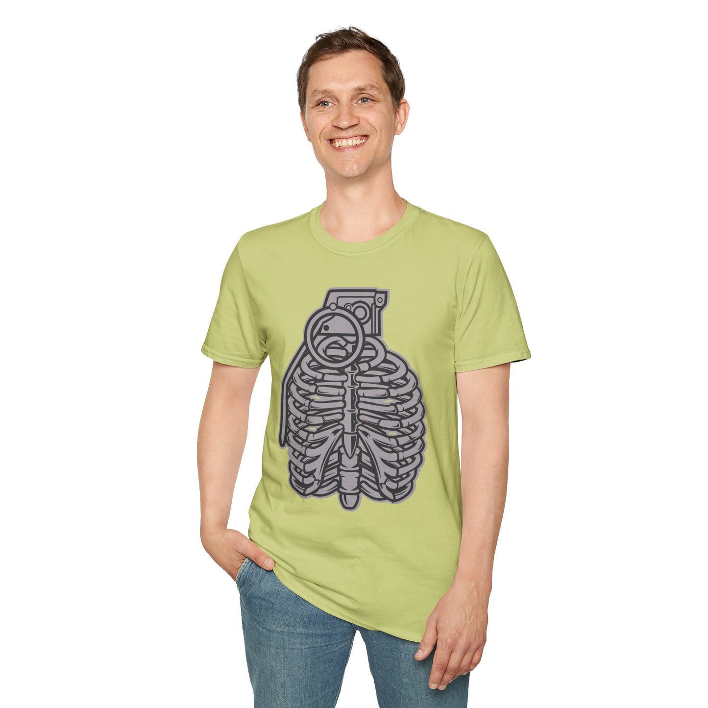 Cartoon T Shirt Animation T Shirt Funny Tee Shirt Unisex Gildan Softstyle 64000 Cotton