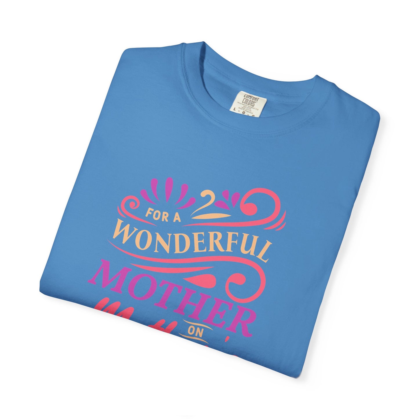 Mom T-shirt Mother's Day Mama Tee Unisex Comfort Colors Garment-Dyed Cotton h18