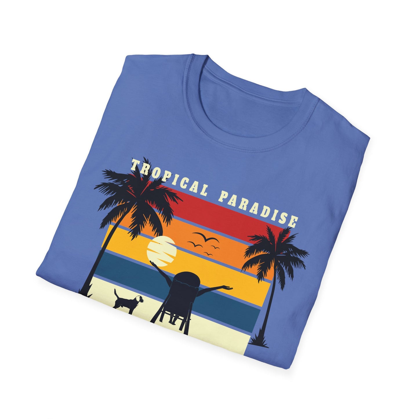 Summer T-Shirt, Summer Design Shirts, Art Tee Shirt with Summer Design - 3