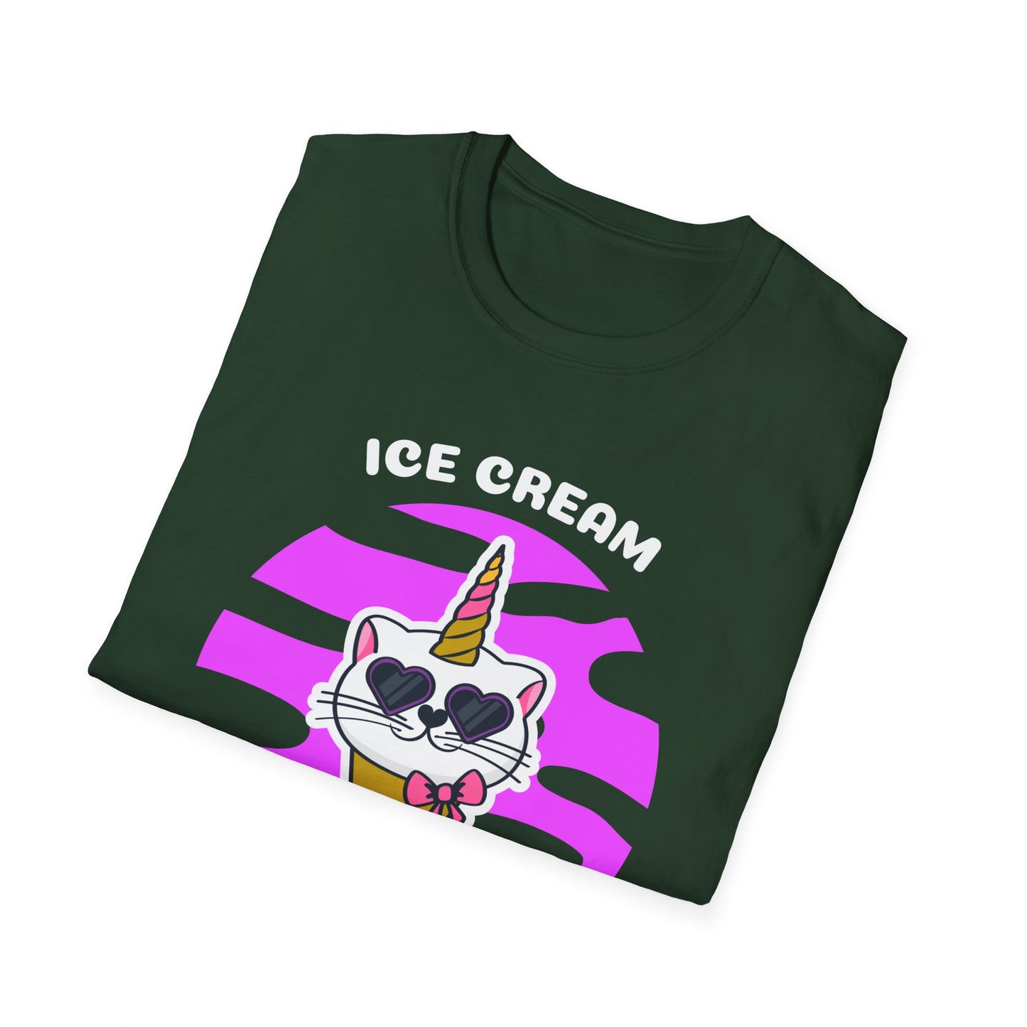 Food Tees, Funny Food T Shirts, Funny T Shirts, Shirt with Food, Junk Food Tees, Shirt with Ice Cream, Ice Cream T-Shirt