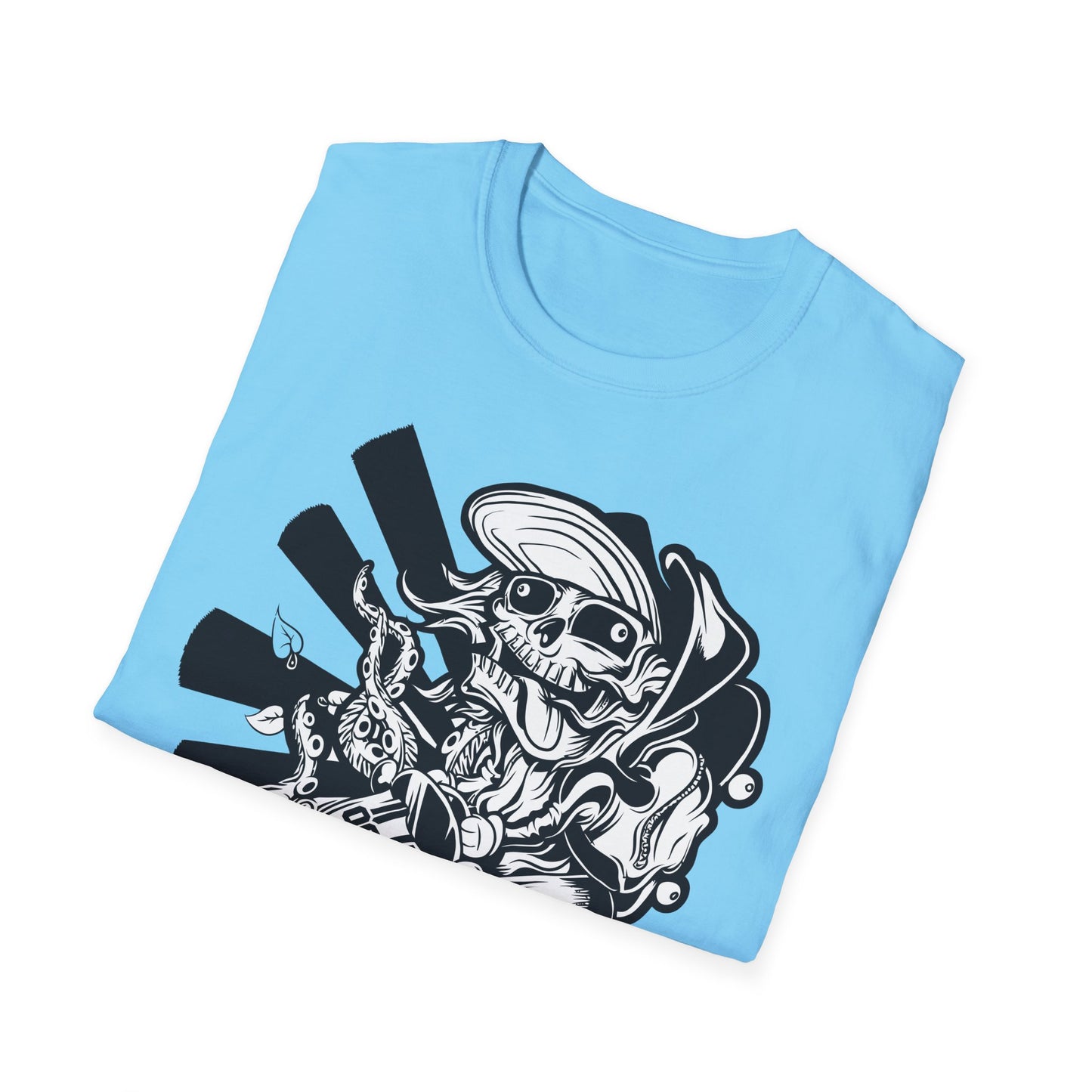 Cartoon Animation T Shirt Unisex Softstyle 64000 Cotton Tee With Fun Art Design Graphics