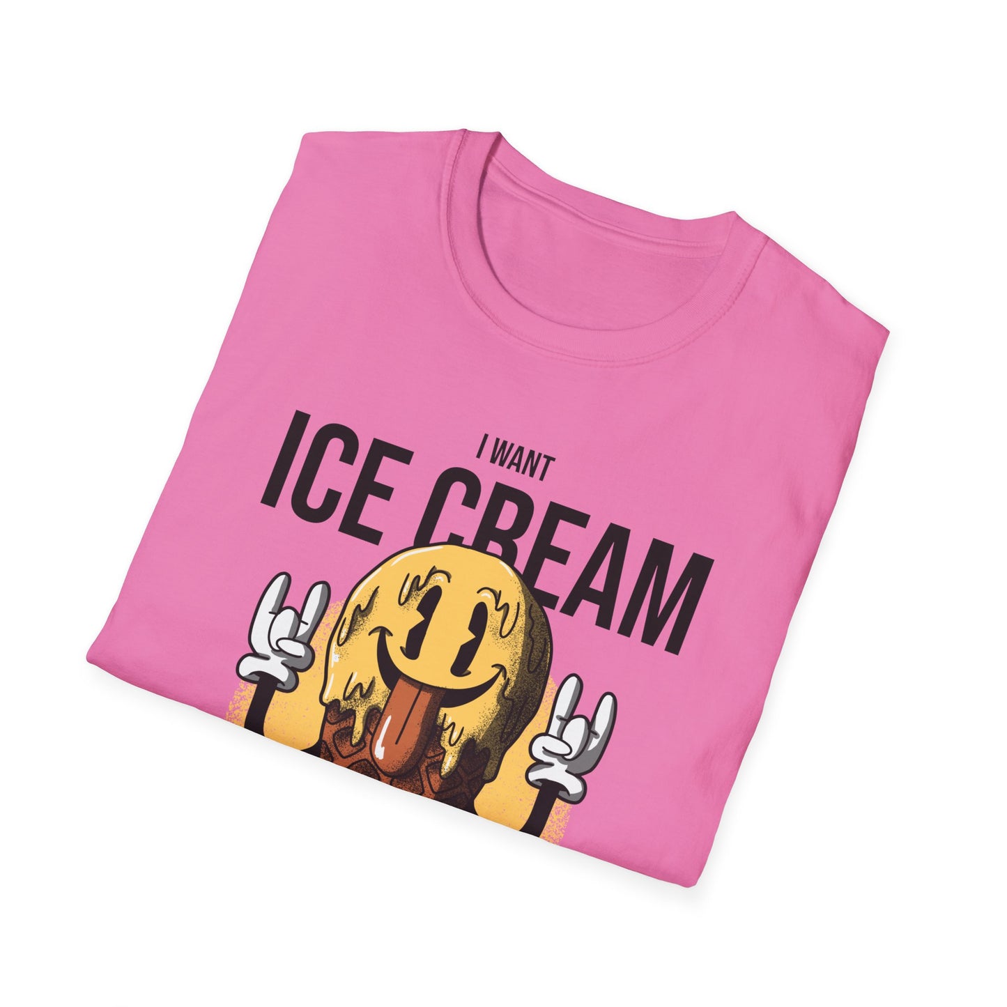 Food Tees, Funny Food T Shirts, Funny T Shirts, Shirt with Food, Junk Food Tees, Shirt with Ice Cream, Ice Cream T-Shirt