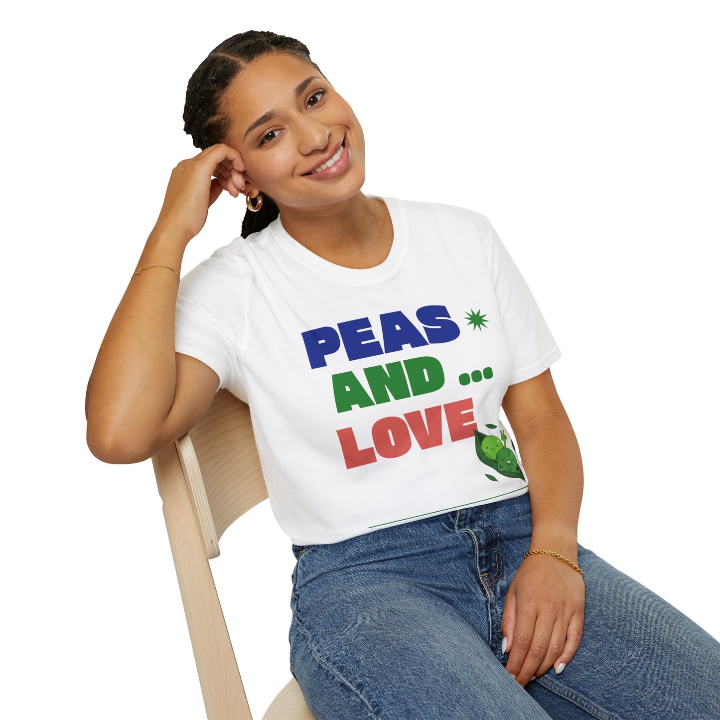 Food Tees, Funny Food T Shirts, Funny T Shirts, Shirt with Vegetables, Shirt with Peas