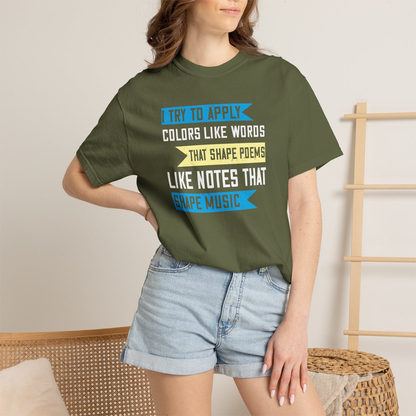Music Graphic Design Unisex Cotton T-shirt m