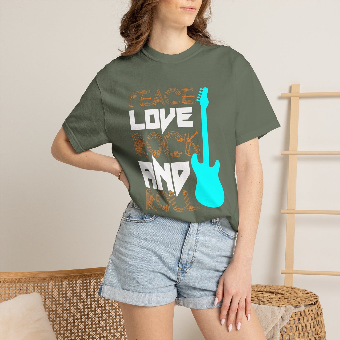 Music Graphic Design Unisex Cotton T-shirt 078