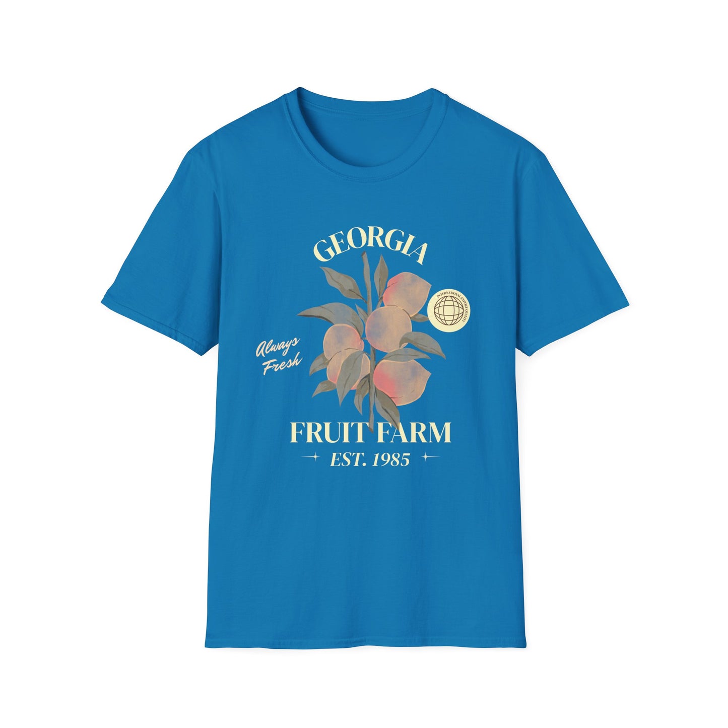 Food Tees, Funny Food T Shirts, Funny T Shirts, Shirt with Fruits, Shirt with Peach