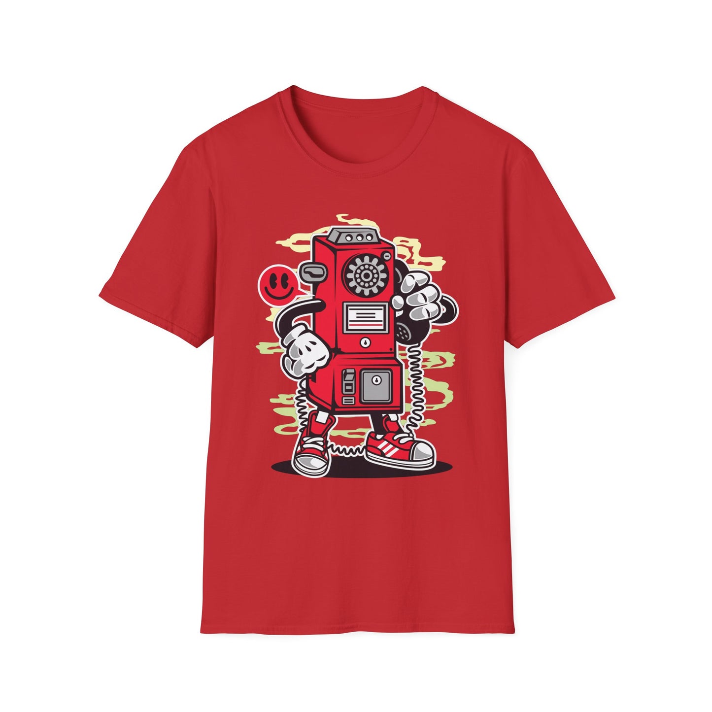 Cartoon T Shirt Animation T Shirt Funny Graphic Tee Softstyle 64000 Unisex Short Sleeve
