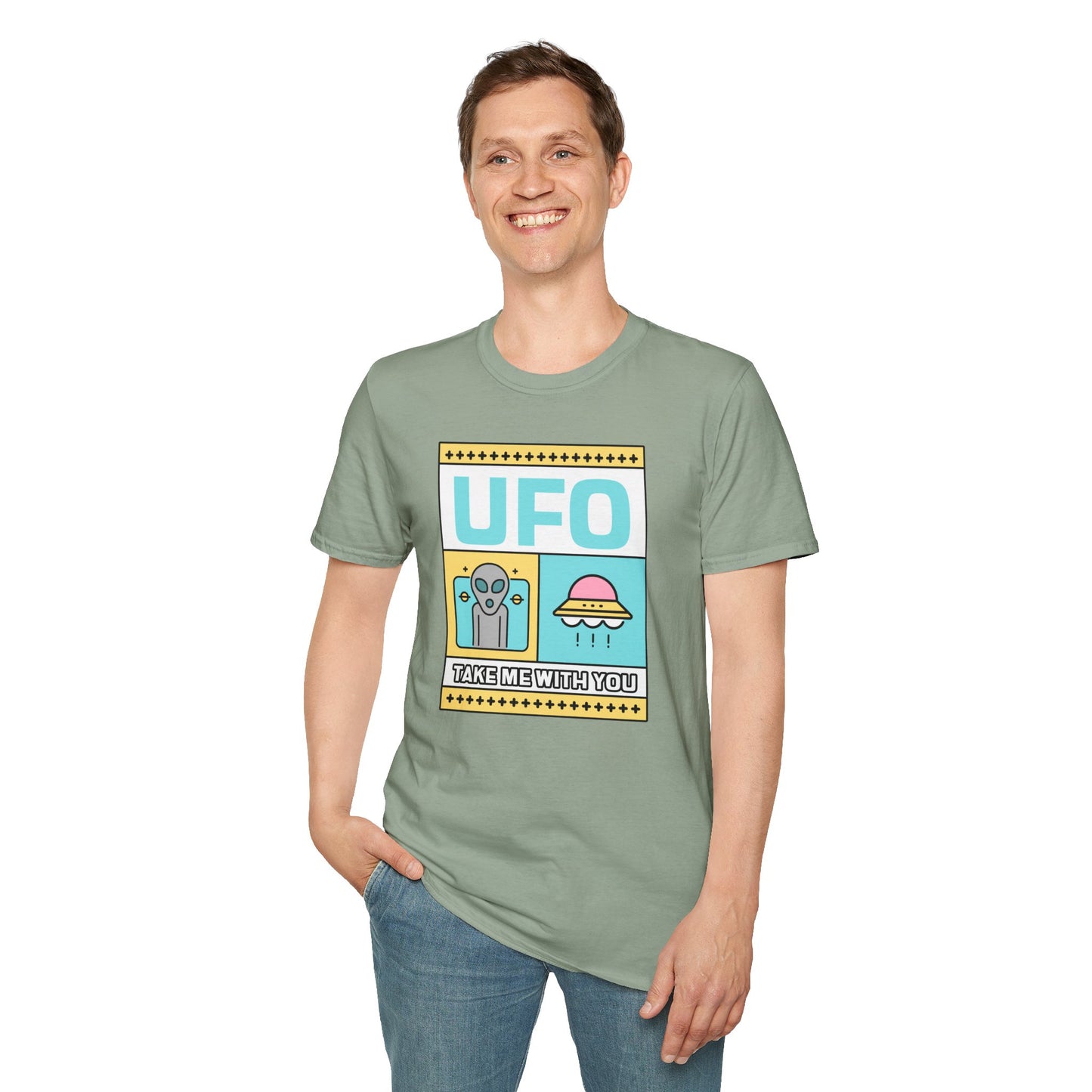 Funny T Shirts, UFO Tees, Funny Aliens Shirt - 27