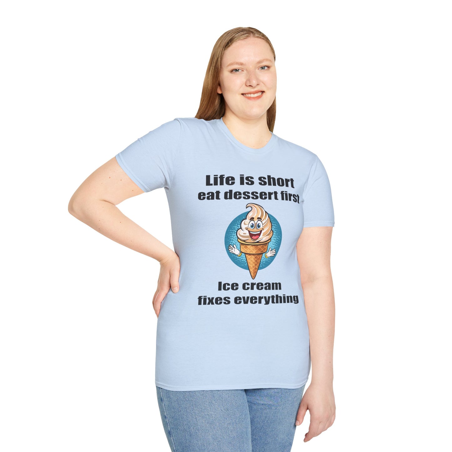 Food Tees, Funny Food T Shirts, Funny T Shirts, Shirt with Food, Junk Food Tees, Shirt with Ice Cream, Ice Cream T-Shirt