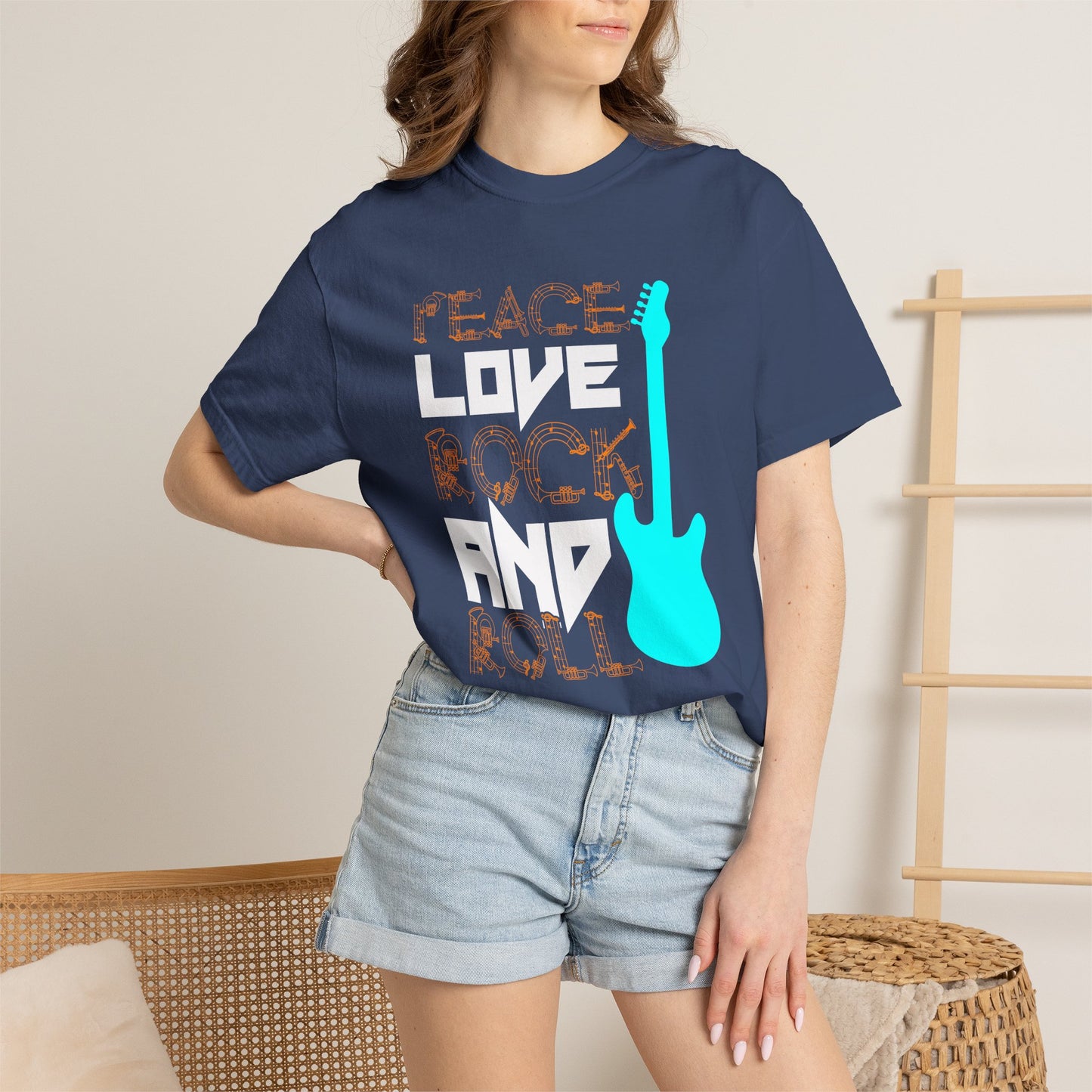 Music Graphic Design Unisex Cotton T-shirt 078