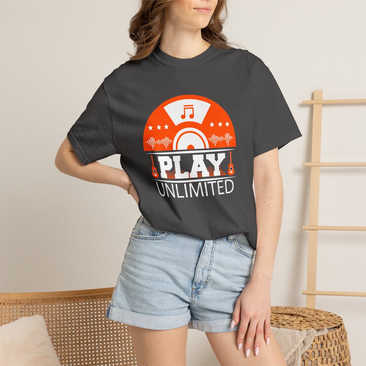 Music Graphic Design Unisex Cotton T-shirt 079