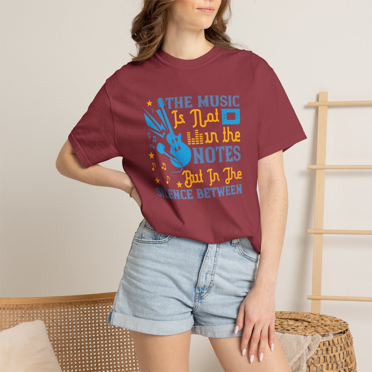 Music Graphic Design Unisex Cotton T-shirt  m44