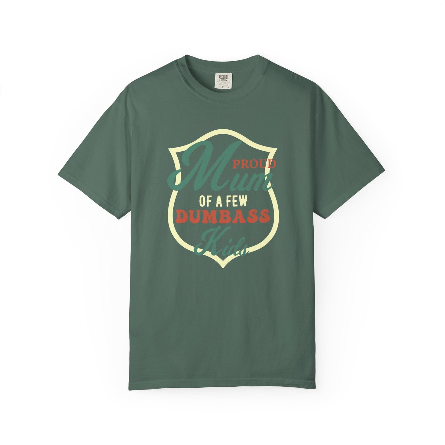 Mom T-shirt Mother's Day Mama Tee Unisex Comfort Colors Garment-Dyed Cotton h44