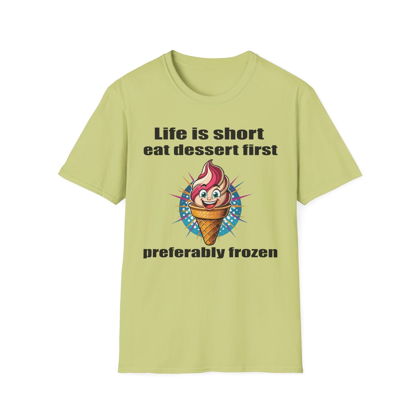 Food Tees, Funny Food T Shirts, Funny T Shirts, Shirt with Food, Junk Food Tees, Shirt with Ice Cream, Ice Cream T-Shirt