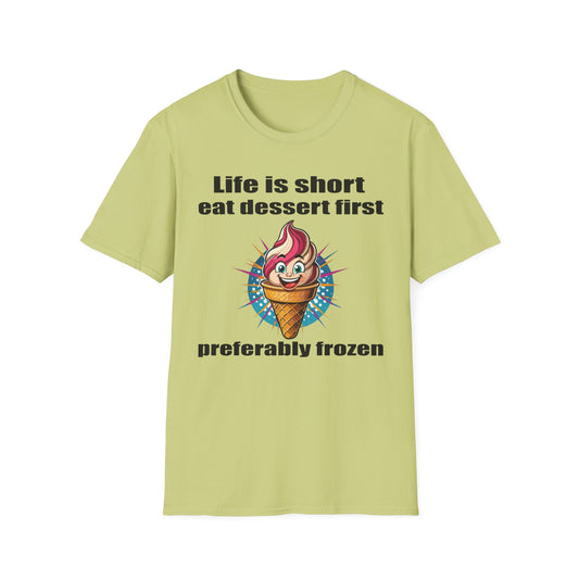 Food Tees, Funny Food T Shirts, Funny T Shirts, Shirt with Food, Junk Food Tees, Shirt with Ice Cream, Ice Cream T-Shirt